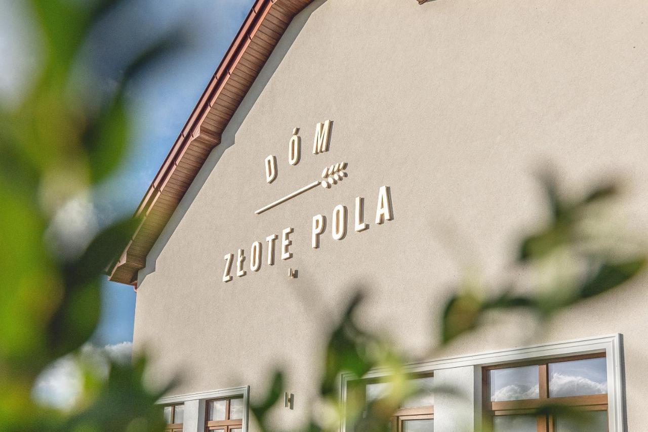 Dom Zlote Pola Bed and Breakfast Gdańsk Exteriör bild